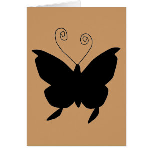 Diva Butterfly Hälsningskort