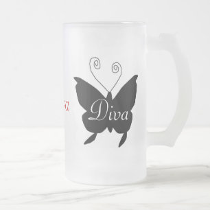 Diva Butterfly Mugg
