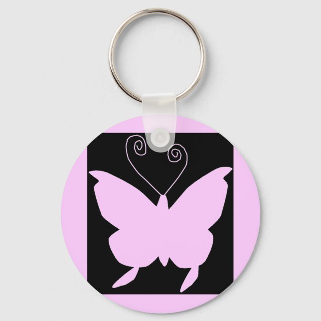 Diva Butterfly Nyckelring (Framsida)