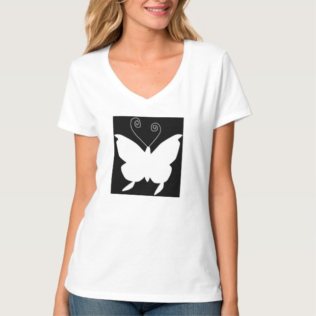 Diva Butterfly T-Shirt (Framsida)