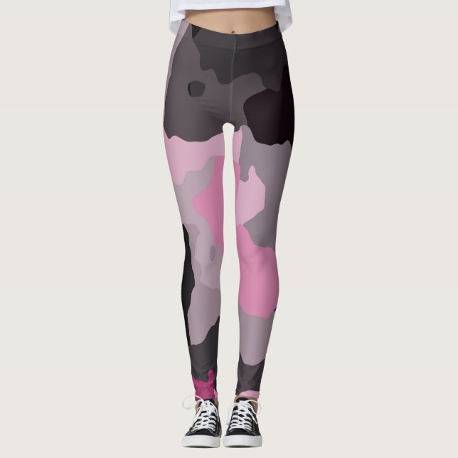 Diva Camo Leggings (Framsida)