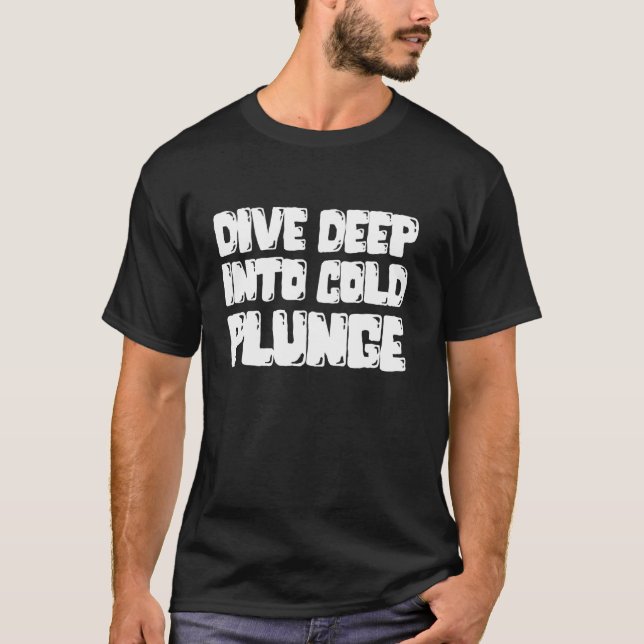 Diva djupt in i Kallets kubiksoppath T Shirt (Framsida)