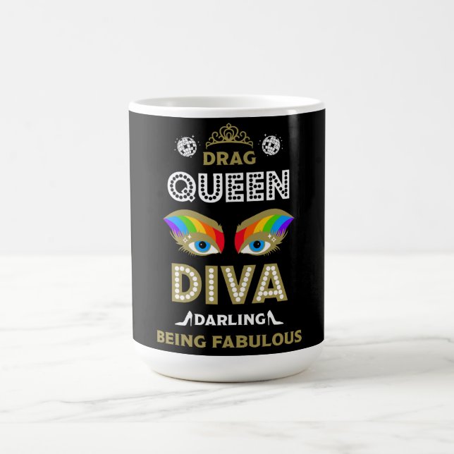 Diva Drag Drottning Kaffemugg (Center)
