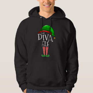 Diva Elf-familjen matchar julklappen Mamma Wi Hoodie