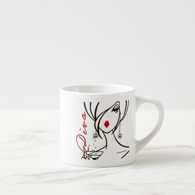 ’DIVA’ ESPRESSOMUGG (Höger)