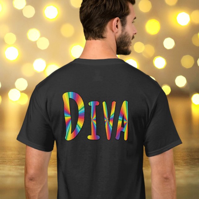 DIVA Fabulous Colorful T Shirt (Skapare uppladdad)