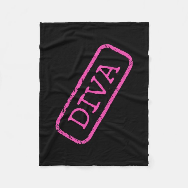 ’DIVA’ Fleece Blankets (Framsidan)
