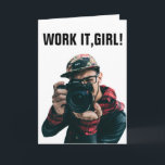 DIVA FÖDELSEDAGSKORT FOR FRIEND, FUNNY KORT<br><div class="desc">ARBETA,  GIRL! GRATTIS PÅ FÖDELSEDAGEN,  DIVA!</div>