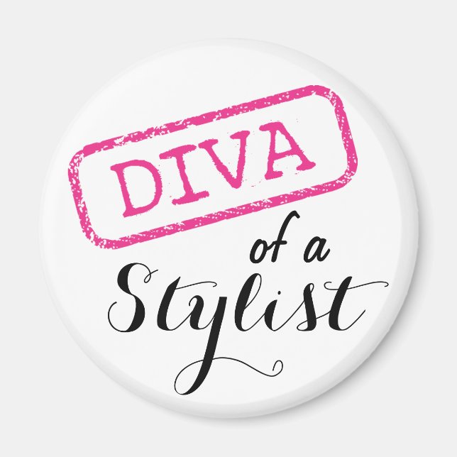 DIVA för en Stylist Magnet (Framsidan)