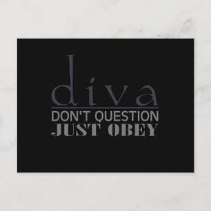 Diva: Fråga inte Vykort