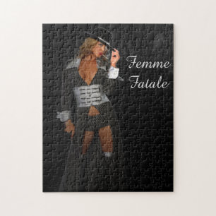 Diva Gangster Femme Fatale Pussel