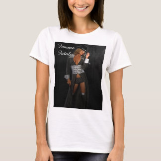 Diva Gangster Femme Fatale Tee Shirt