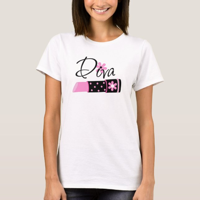 Diva Girl Shirt Tee (Framsida)