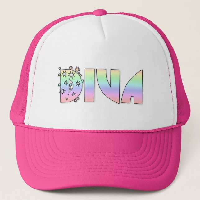 Diva hat, för försäljning! truckerkeps (Framsida)