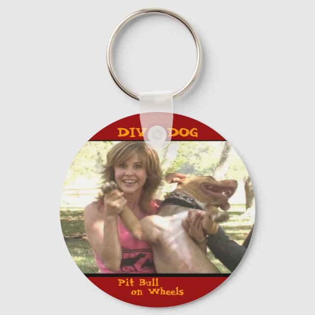 DIVA HUND Linda Blair Keychain Nyckelring (Framsida)