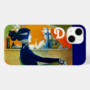 DIVA IN BLUE ,BEAUTY MODE MONOGRAM