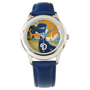 DIVA IN BLUE ,BEAUTY MODE MONOGRAM ARMBANDSUR