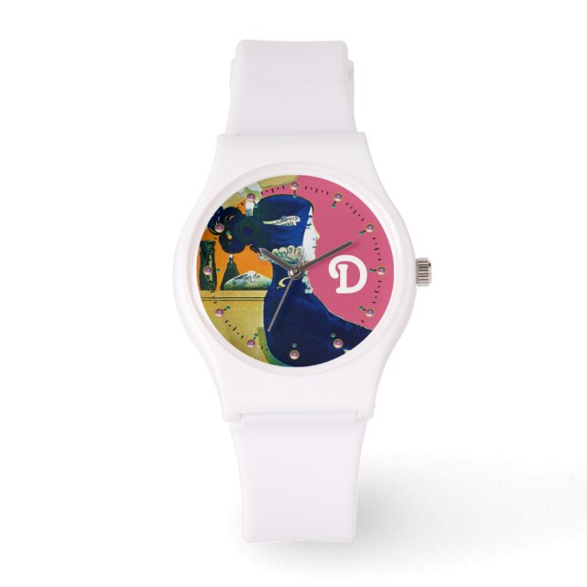 DIVA IN BLUE ,BEAUTY MODE MONOGRAM ARMBANDSUR (Framsida)