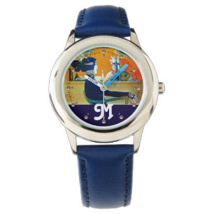 DIVA IN BLUE ,BEAUTY MODE MONOGRAM ARMBANDSUR
