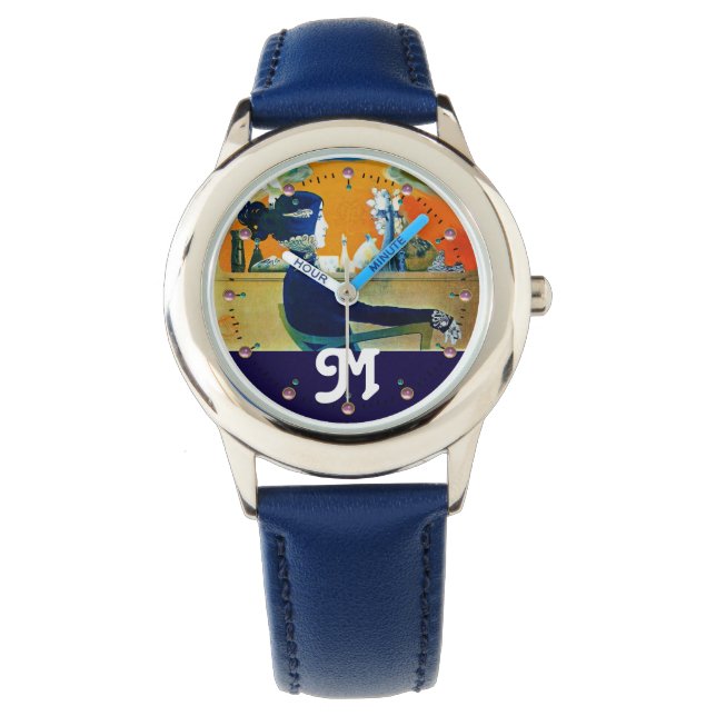 DIVA IN BLUE ,BEAUTY MODE MONOGRAM ARMBANDSUR (Framsida)