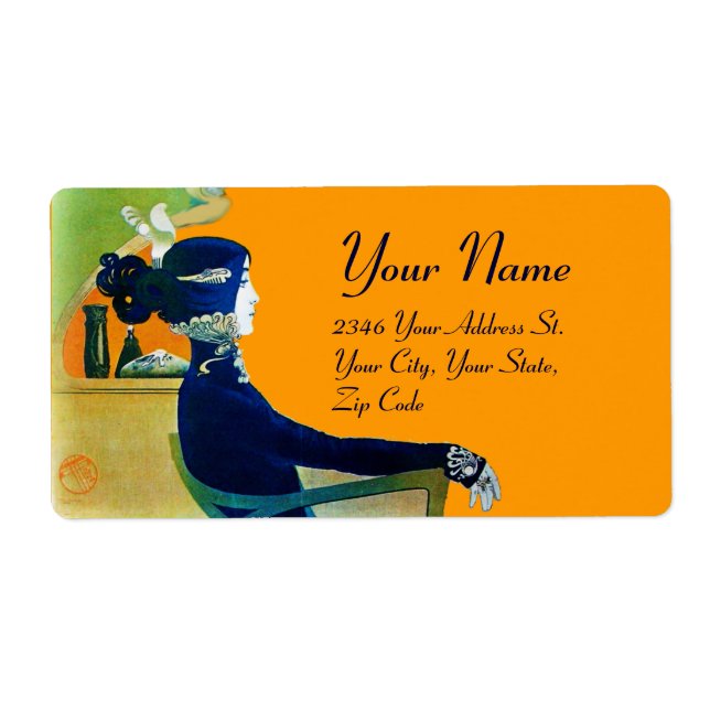 DIVA IN BLUE FRAKTSEDEL (Framsidan)