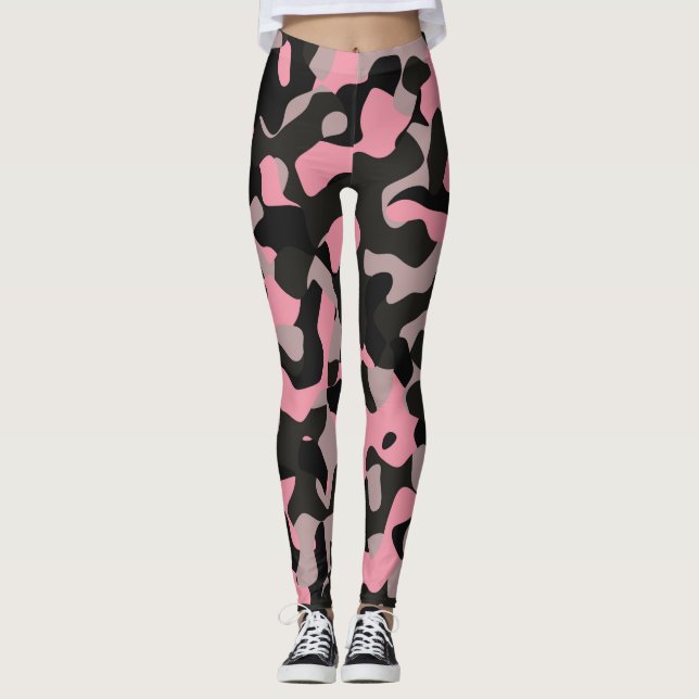 Diva Kattunge Camo Leggings (Framsida)