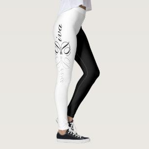Diva Kvinnliga vita baljväxter Leggings
