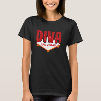 Diva Las Vegas tjejresan Senterparty Tjej T Shirt