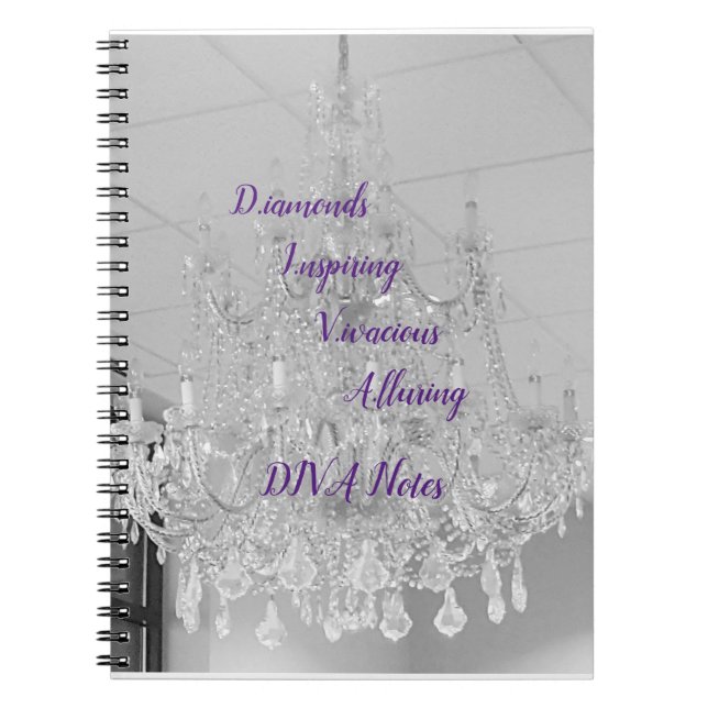 DIVA Life Ljus Spiral bärbar dator Anteckningsbok (Framsidan)