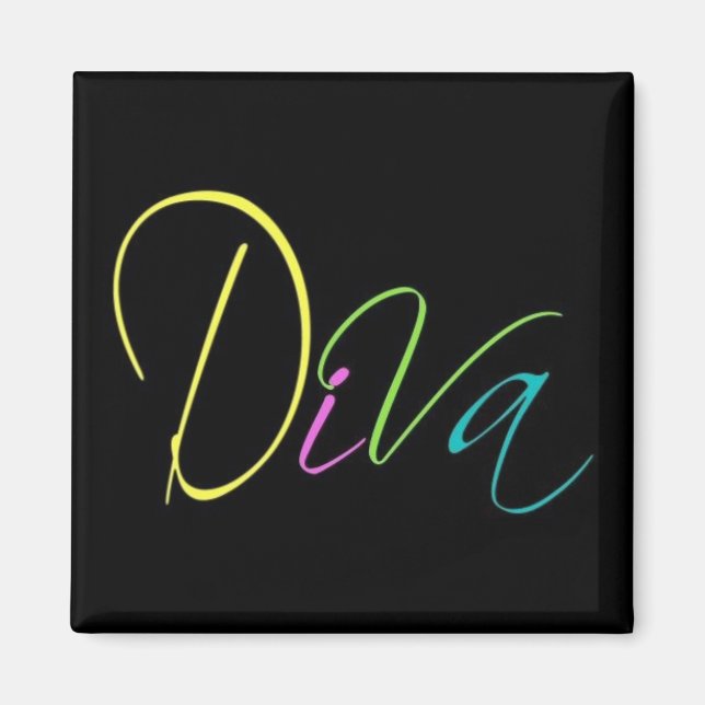 ’Diva’ Magnet (Framsidan)