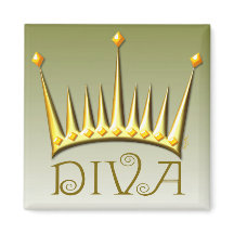 Diva magnet i guld AH2010