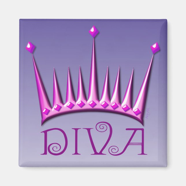 Diva magnet in fuschia AH2010 (Framsidan)