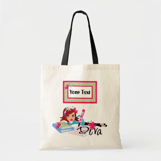 Diva Misc Budget Tote Tygkasse (Framsidan)