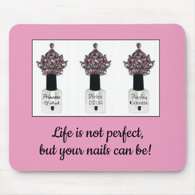 ’Diva Nagel’ Mouse Pad Musmatta (Framsidan)