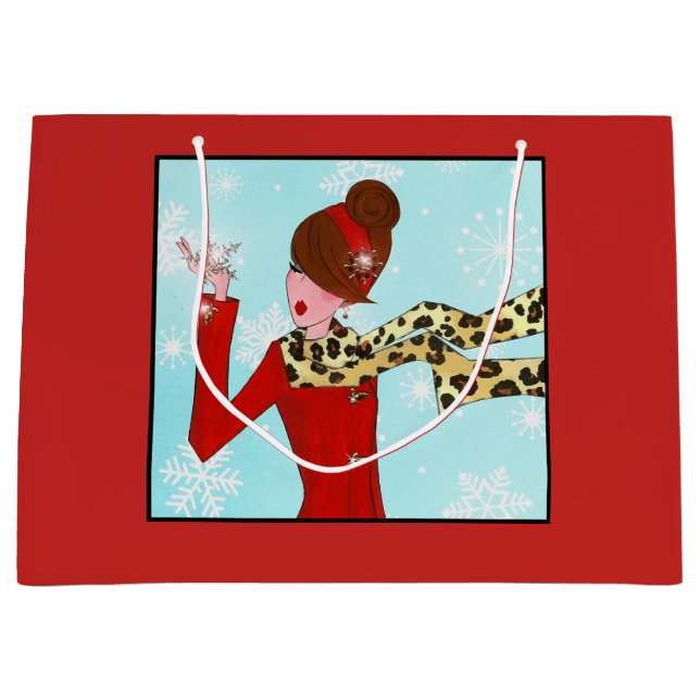 Diva och snögnistrar (Framsidan)