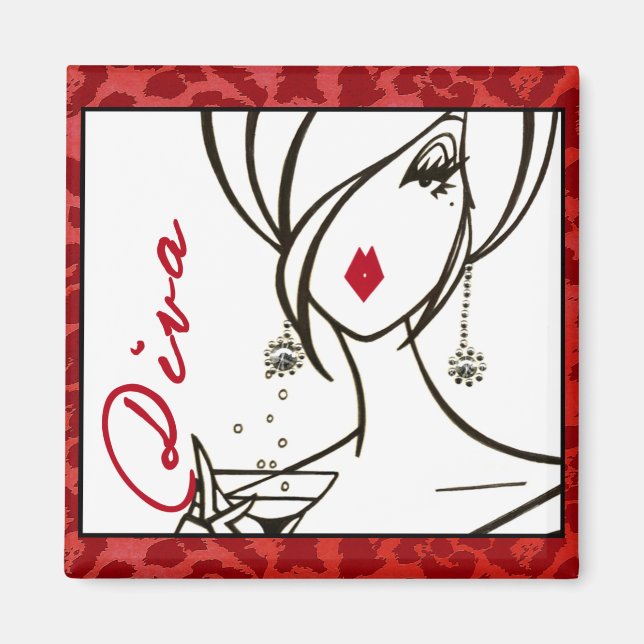 Diva of a Magnet (Framsidan)