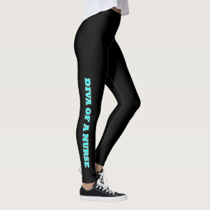 ’DIVA of a Nurse’ Leggings