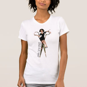 "Diva of a Stylist" African American Diva T Shirt