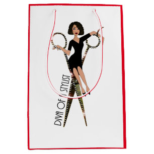 "Diva of a Stylist" Medium Gift Bag