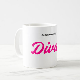 Diva – Rosa kaffemugg