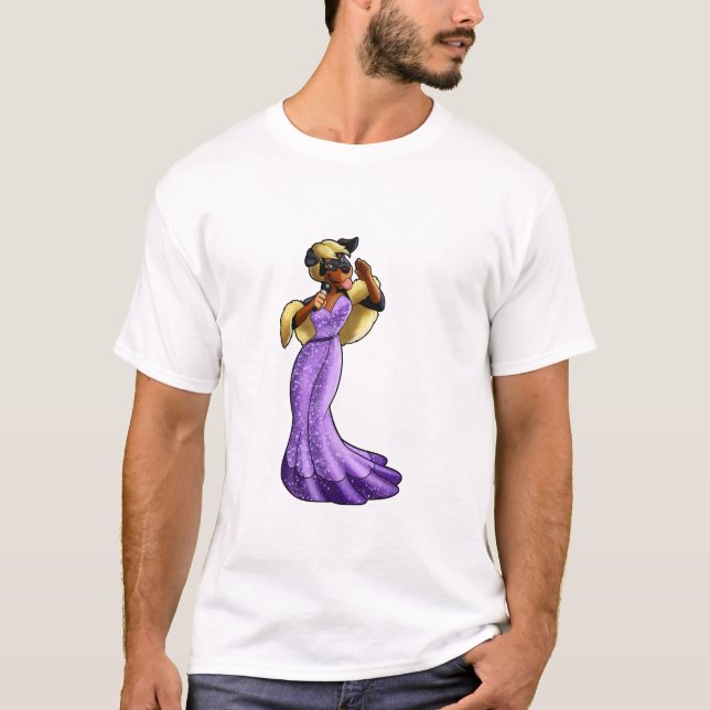 Diva Rottie T Shirt (Framsida)