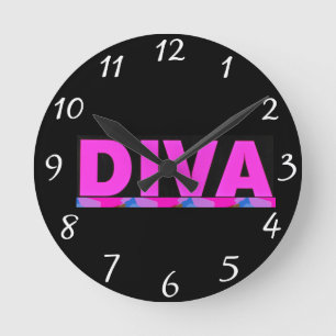Diva Rund Klocka