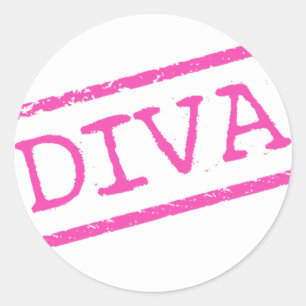 ’DIVA’ RUNT KLISTERMÄRKE