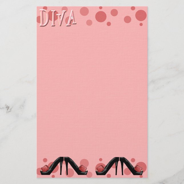 Diva Stationery Brevpapper (Framsida)