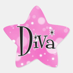 Diva stjärnornas klistermärken