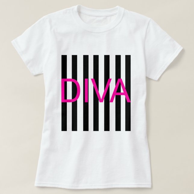 Diva T Shirt (Design framsida)
