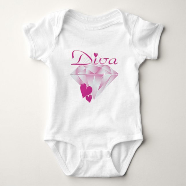 Diva Tee Shirt (Framsida)