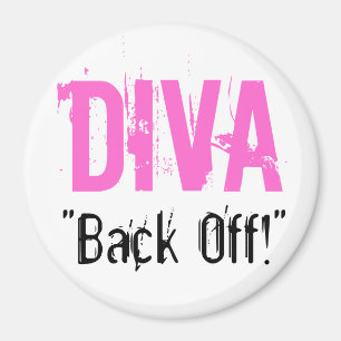 DIVA, "Tillbaka av!" Magnet