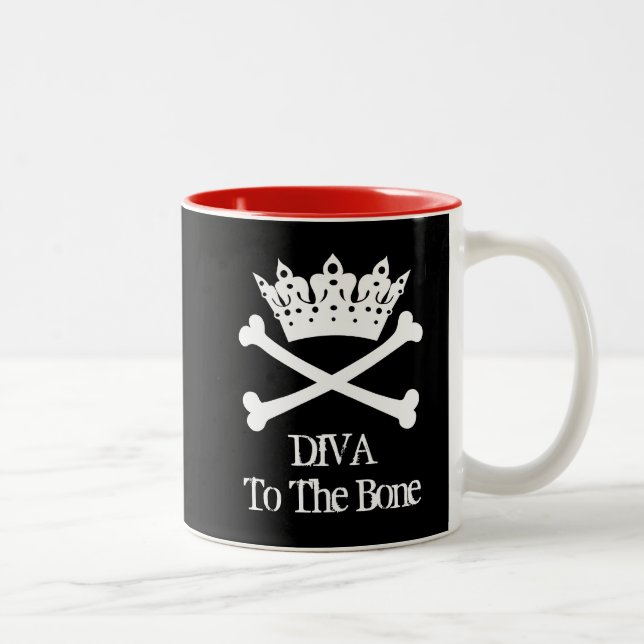 ’Diva to Bone’ DIVA Mugg (Höger)