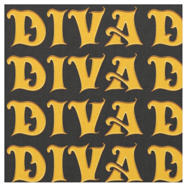Diva-väv! Tyg (Närbild)